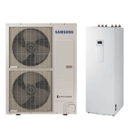 Samsung ClimateHub 8 Kw Mono Beépített tartályos Hydró egysèg AE200CNWMEG/EU Mono hőszivattyú kültèri egység,R290 AE80CXYDEK/EU Új èrintőgombos vezetèkes szabályozó MWR-WW10N